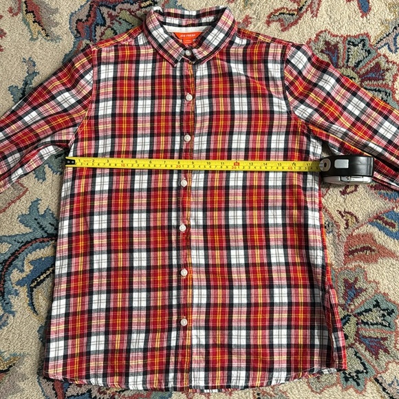 Joe Fresh Plaid Button Down - Picture 3 of 5